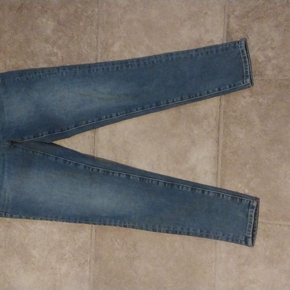 American Eagle Next Level Stretch Jegging Jeans Women 6 Mid Rise Blue - Picture 3 of 8